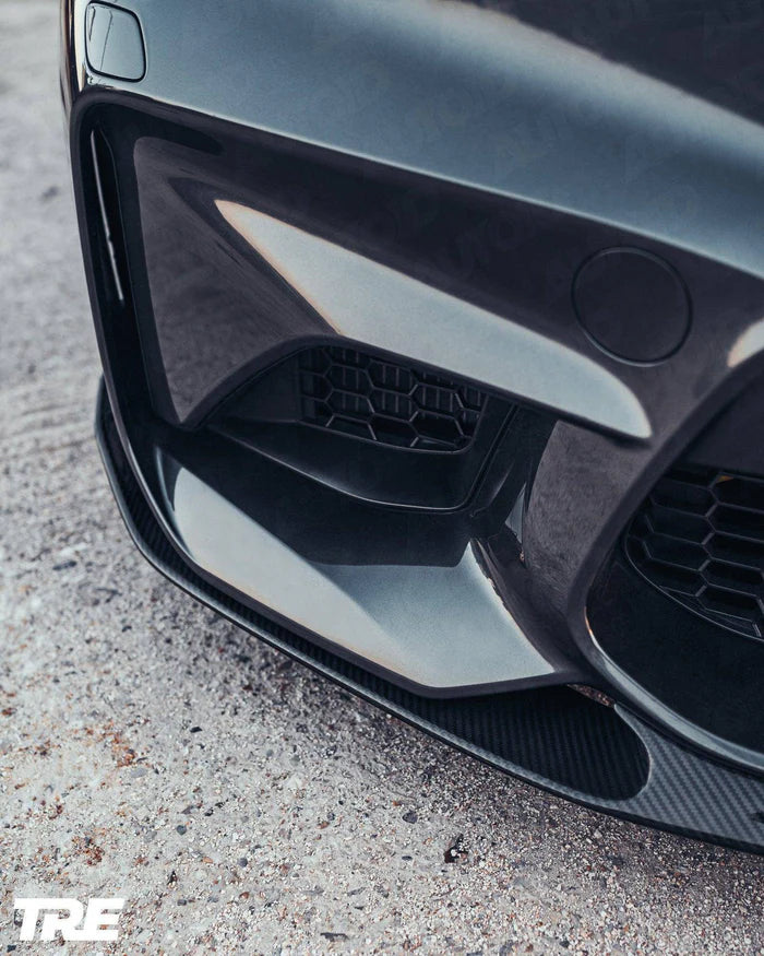 BMW M2 OG F87 Pre-Preg Carbon Fibre Front Splitter by TRE (2015-2018) - Reinhart Autohaus