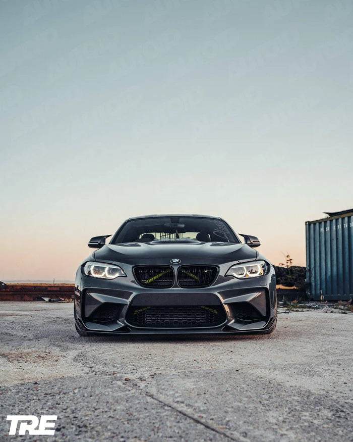 BMW M2 OG F87 Pre-Preg Carbon Fibre Front Splitter by TRE (2015-2018) - Reinhart Autohaus