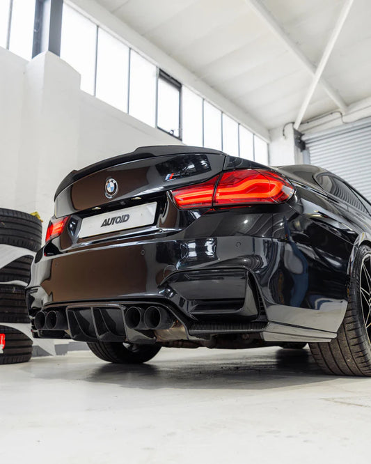 BMW M3 F80 & M4 F82 Pre-Preg Carbon Fibre GT Rear Diffuser Set by TRE (2014-2020) - Reinhart Autohaus
