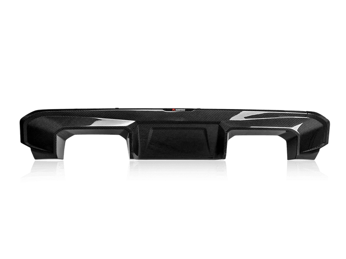BMW M3 G80 G81 & M4 G82 G83 Akrapovic High Gloss Carbon Fibre Rear Diffuser (2021+) - Reinhart Autohaus