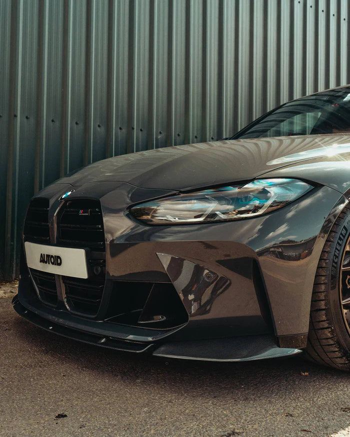 BMW M3 G80 G81 & M4 G82 G83 Carbon Fibre Front Splitter by Sterckenn (2021+) - Reinhart Autohaus