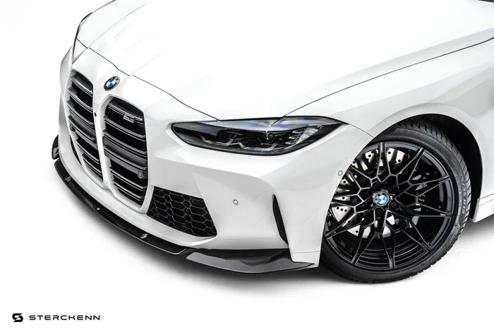 BMW M3 G80 G81 & M4 G82 G83 Carbon Fibre Front Splitter by Sterckenn (2021+) - Reinhart Autohaus