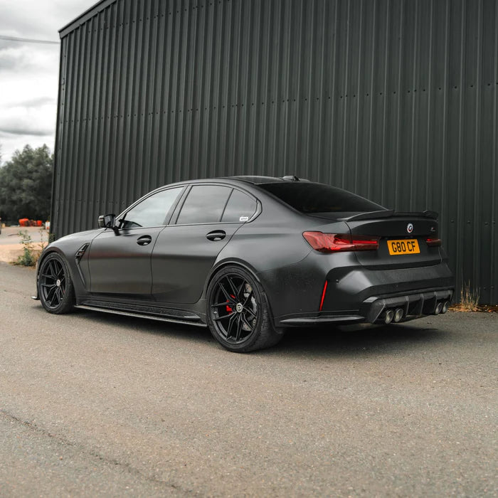 BMW M3 G80 G81 Pre-Preg Carbon Fibre PR-1 Side Skirts by TRE (2020+) - Reinhart Autohaus