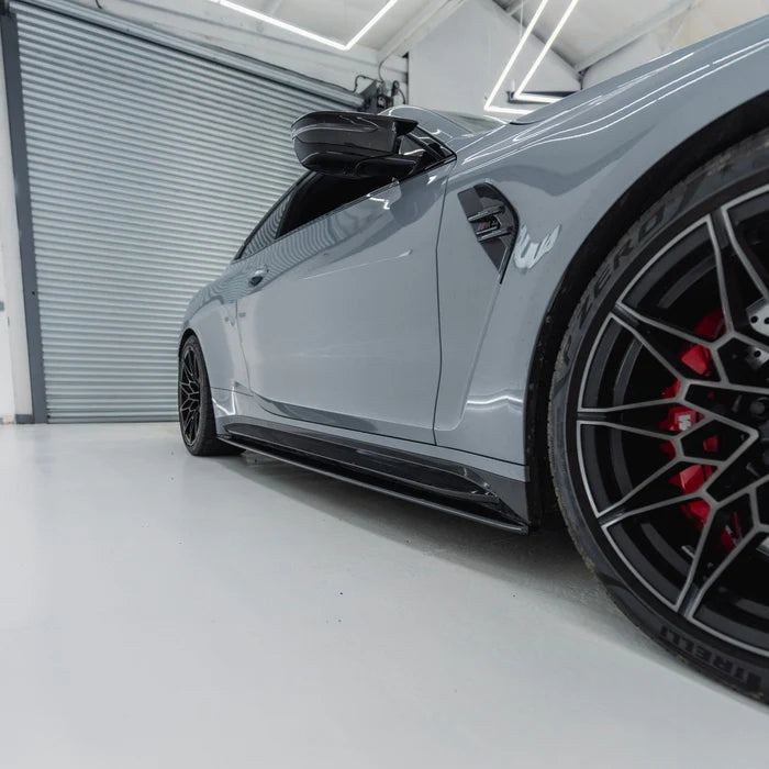 BMW M4 G82 G83 Pre-Preg Carbon Fibre PR-1 Side Skirts by TRE (2020+) - Reinhart Autohaus