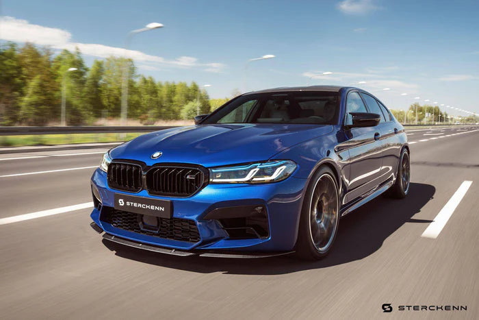 BMW M5 F90 LCI Carbon Fibre Front Lip by Sterckenn (2020-2023) - Reinhart Autohaus