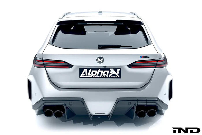 BMW M5 G90 G99 Carbon Fibre Rear Diffuser V1 by Alpha-N (2024+) - Reinhart Autohaus