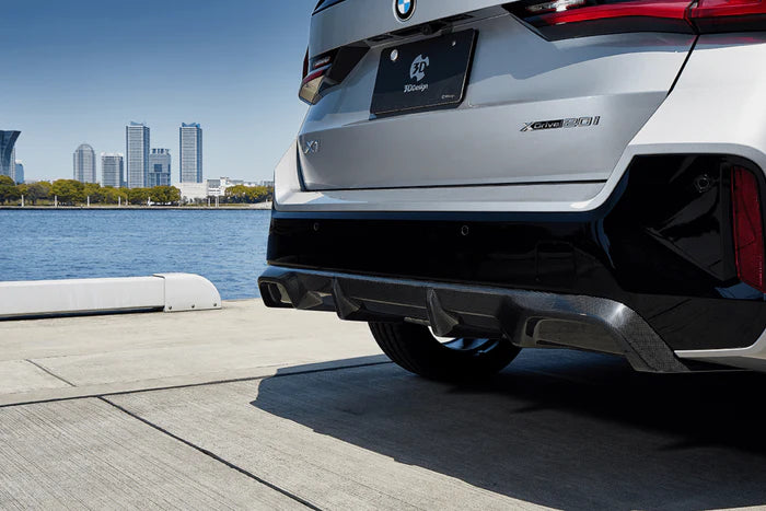 BMW X1 M Sport U11 Carbon Fibre Rear Diffuser by 3D Design (2022+) - Reinhart Autohaus