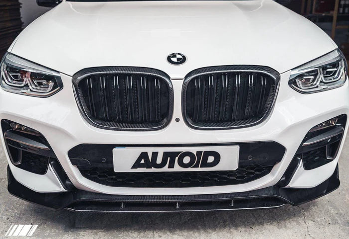 BMW X3 G01 & X4 G02 Pre-LCI Carbon Fibre Competition Front Splitter (2017-2021) - Reinhart Autohaus