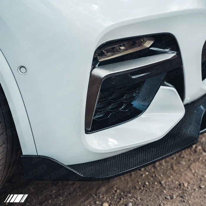 BMW X3 G01 & X4 G02 Pre-LCI Carbon Fibre Competition Front Splitter (2017-2021) - Reinhart Autohaus