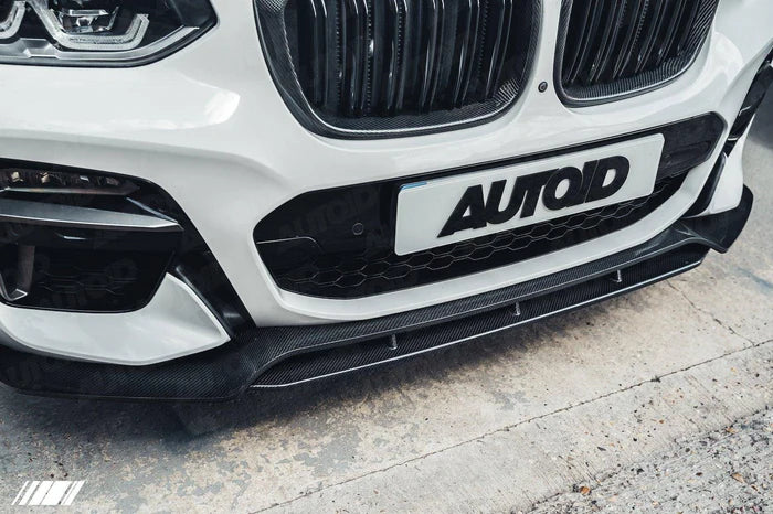 BMW X3 G01 & X4 G02 Pre-LCI Carbon Fibre Competition Front Splitter (2017-2021) - Reinhart Autohaus