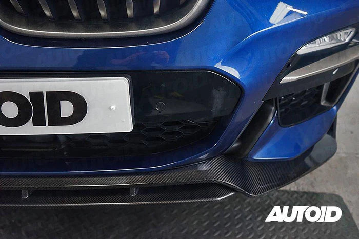 BMW X3 G01 & X4 G02 Pre-LCI Carbon Fibre Competition Front Splitter (2017-2021) - Reinhart Autohaus