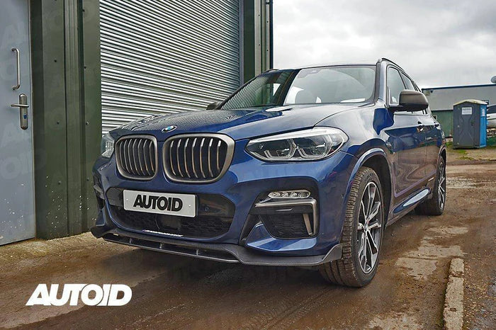 BMW X3 G01 & X4 G02 Pre-LCI Carbon Fibre Competition Front Splitter (2017-2021) - Reinhart Autohaus