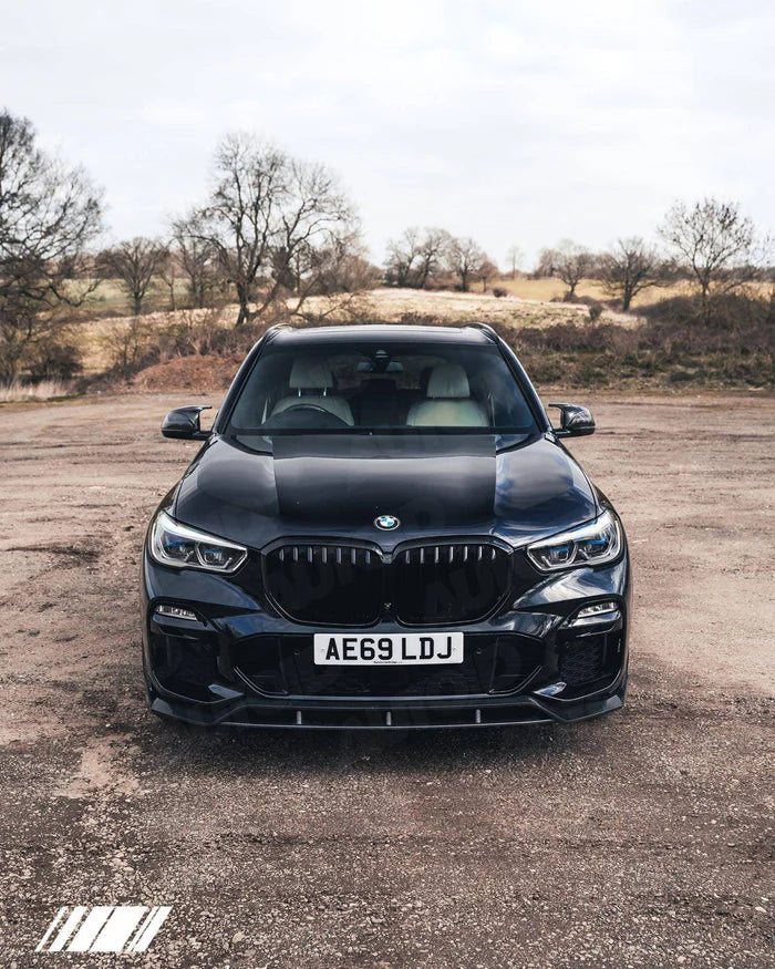 Carbon Fibre Competition Front Splitter for BMW X5 (2018+, G05) - Reinhart Autohaus