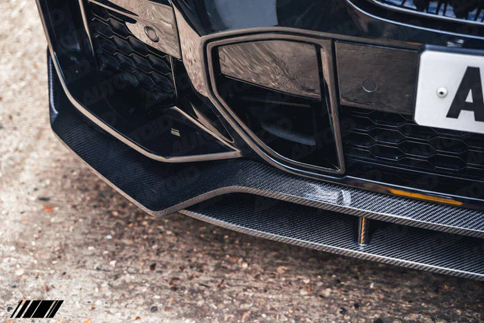 Carbon Fibre Competition Front Splitter for BMW X5 (2018+, G05) - Reinhart Autohaus
