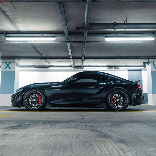 Carbon Fibre ID-23 Side Skirts for Toyota Supra (2019+, J29) - Reinhart Autohaus