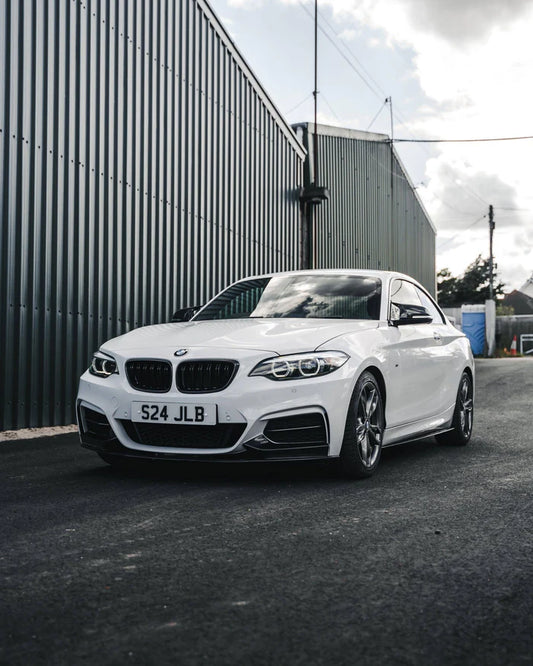 Carbon Fibre Performance Front Splitter for BMW 2 Series (2014-2020, F22 F23) - Reinhart Autohaus