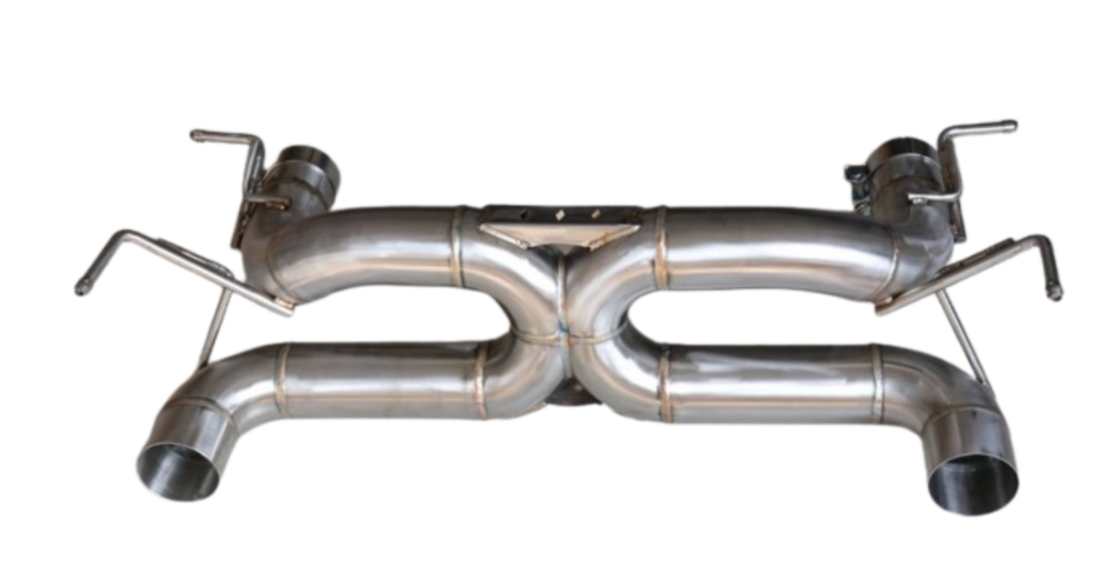 Ferrari 488 GTB / Spider Catback Exhaust (Muffler Delete) 2015-2018 - Reinhart Autohaus