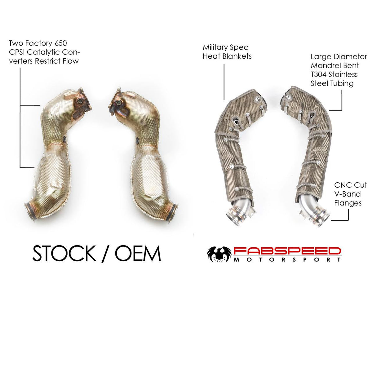 Fabspeed Cat Bypass Pipes