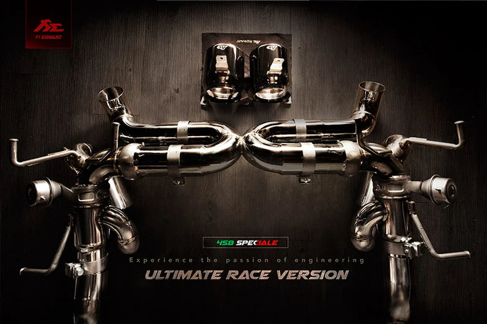 Ferrari 458 Speciale/Speciale A Valvetronic Muffler Exhaust