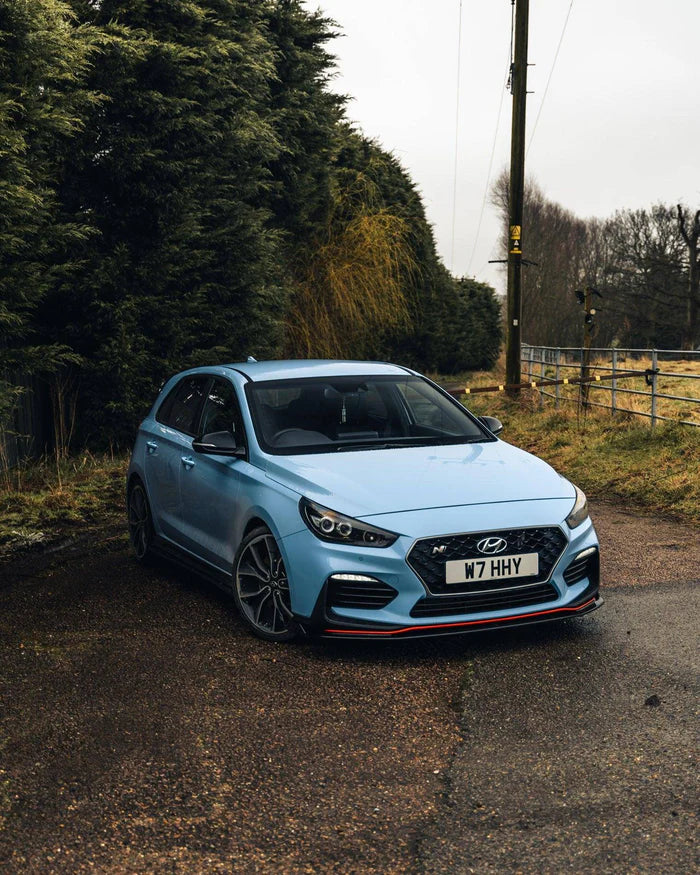 Hyundai i30 N Pre-Facelift EVO-1 Gloss Black Front Splitter by ZAERO (2018-2020) - Reinhart Autohaus