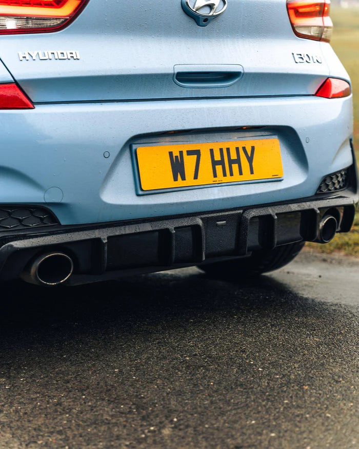 Hyundai i30 N Pre-Facelift EVO-1 Gloss Black Rear Diffuser by ZAERO (2018-2020) - Reinhart Autohaus