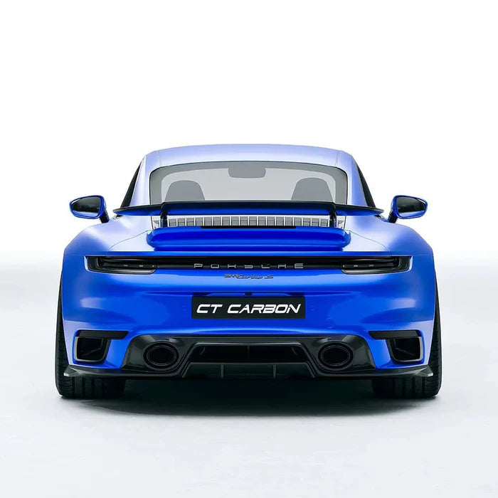 Porsche 911 (992) Turbo S Pre-Preg Carbon Fibre Rear Diffuser (2020+) - Reinhart Autohaus