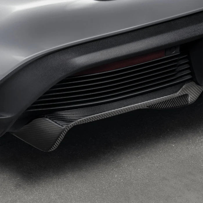 Porsche Taycan Turbo & Turbo S Carbon Fibre Rear Diffuser by Vorsteiner (2021+) - Reinhart Autohaus