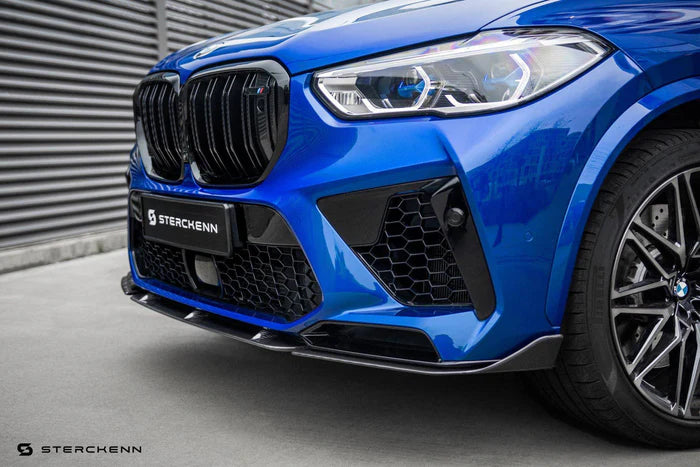 Sterckenn Carbon Fibre Front Lip for BMW X5M (2020+, F95) - Reinhart Autohaus