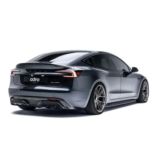 Tesla Model 3 Highland Carbon Fiber Rear Diffuser by Adro - Reinhart Autohaus