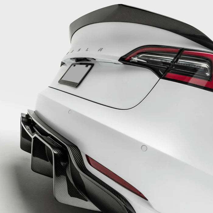Tesla Model 3 Volta Aero Rear Diffuser by Vorsteiner - Reinhart Autohaus