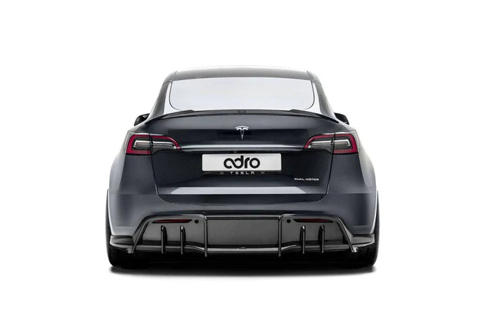 Tesla Model Y Pre-Preg Carbon Fibre Rear Diffuser by Adro (2020+) - Reinhart Autohaus