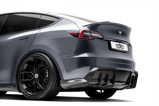 Tesla Model Y Pre-Preg Carbon Fibre Rear Diffuser by Adro (2020+) - Reinhart Autohaus