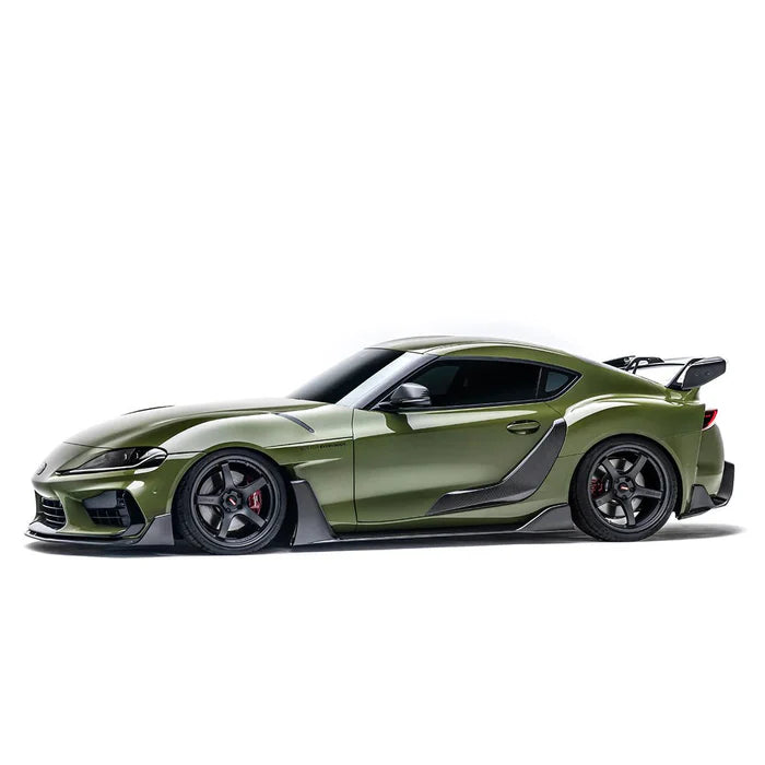 Toyota GR Supra A90 Mk5 Carbon Fibre Integrated Fender Panel Side Skirts V2 by Adro (2019+) - Reinhart Autohaus