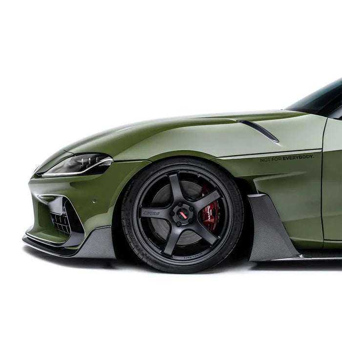 Toyota GR Supra A90 Mk5 Carbon Fibre Integrated Fender Panel Side Skirts V2 by Adro (2019+) - Reinhart Autohaus