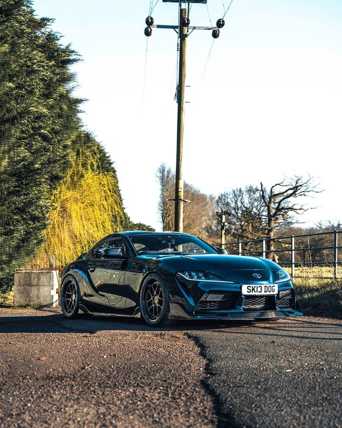 Toyota Supra Mk5 Carbon Fibre ID-23 Front Splitter (2019+) - Reinhart Autohaus