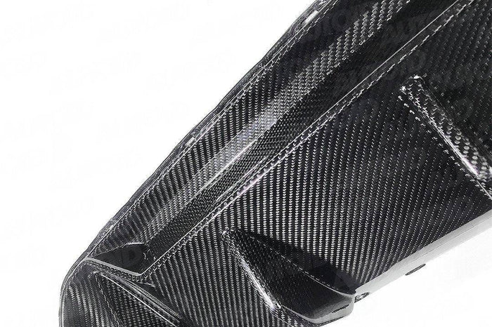 TRE Pre-preg Carbon Fibre Performance Rear Diffuser for BMW M5 (2017-2023, F90) - Reinhart Autohaus