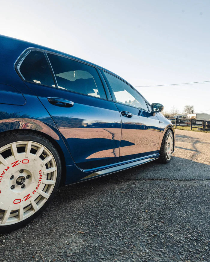 Volkswagen Golf R Mk8 Carbon Fibre ID-01 Side Skirts (2020+) - Reinhart Autohaus