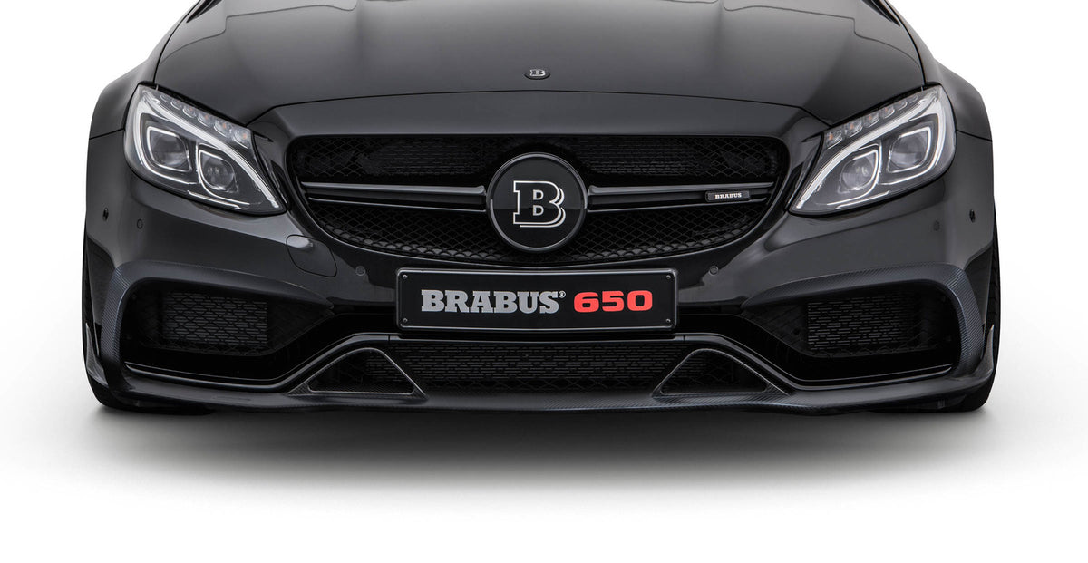 BRABUS C63 W205 Carbon Front Spoiler Lip UNTIL 07/2018 - Reinhart Autohaus