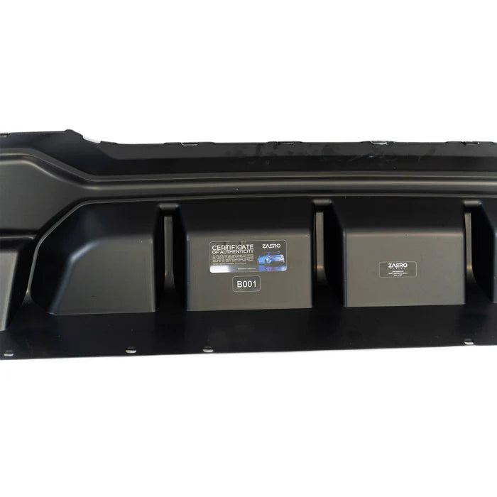 BMW M135i & 1 Series Dual Exit (128ti, 120d, 120i) F40 EVO-1 Gloss Black Rear Diffuser by ZAERO (2019-2024) - Reinhart Autohaus