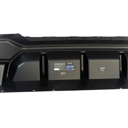 BMW M135i & 1 Series Dual Exit (128ti, 120d, 120i) F40 EVO-1 Gloss Black Rear Diffuser by ZAERO (2019-2024) - Reinhart Autohaus