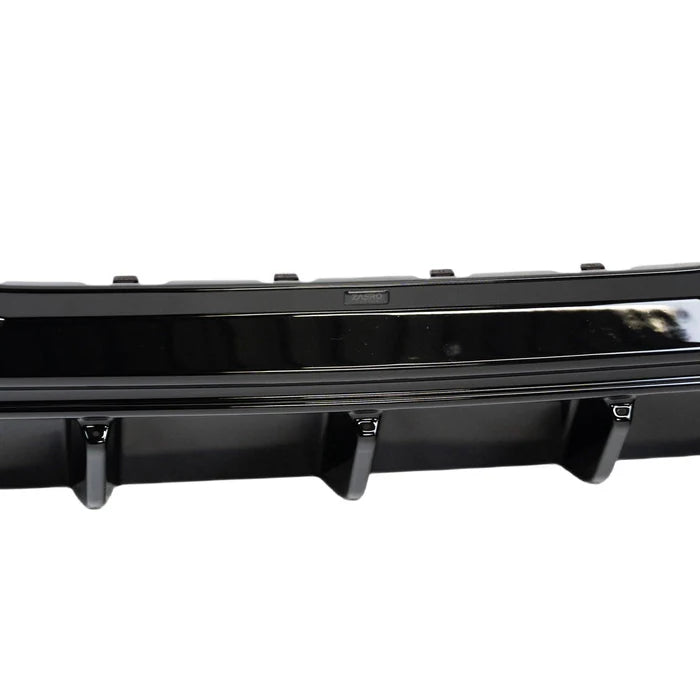 BMW 1 Series M Sport F40 Single Exit (116i 116d 118i 118d) EVO-1 Gloss Black Rear Diffuser by ZAERO (2019-2024) - Reinhart Autohaus
