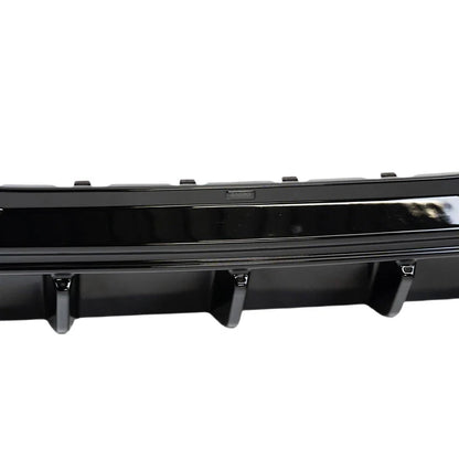 BMW 1 Series M Sport F40 Single Exit (116i 116d 118i 118d) EVO-1 Gloss Black Rear Diffuser by ZAERO (2019-2024) - Reinhart Autohaus