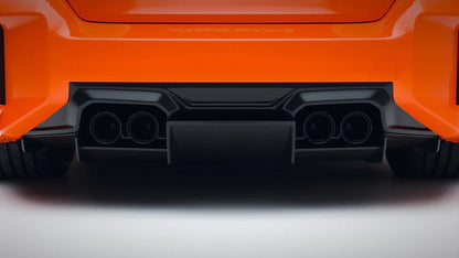 BMW M2 G87 Carbon Fibre Underfloor by Alpha-N (2023 + ) - Carbon Rear Diffuser