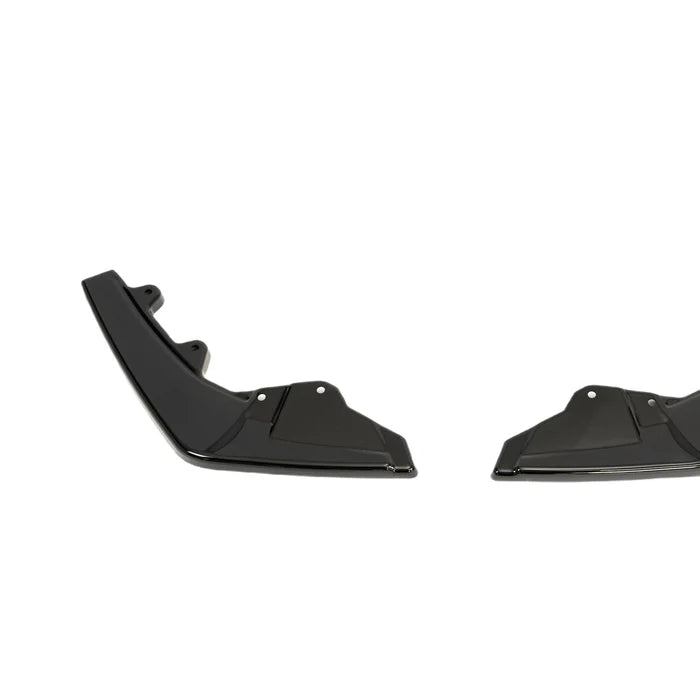 BMW 1 Series, M135i & M140i F20 F21 LCI EVO-1 Gloss Black Diffuser Side Spat Flap Extensions by ZAERO (2015-2019) - Reinhart Autohaus