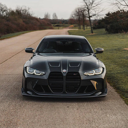 BMW M3 G80 G81 & BMW M4 G82 G83 Pre-Preg Carbon Fibre CSL Front Splitter by TRE (2021+) - Reinhart Autohaus