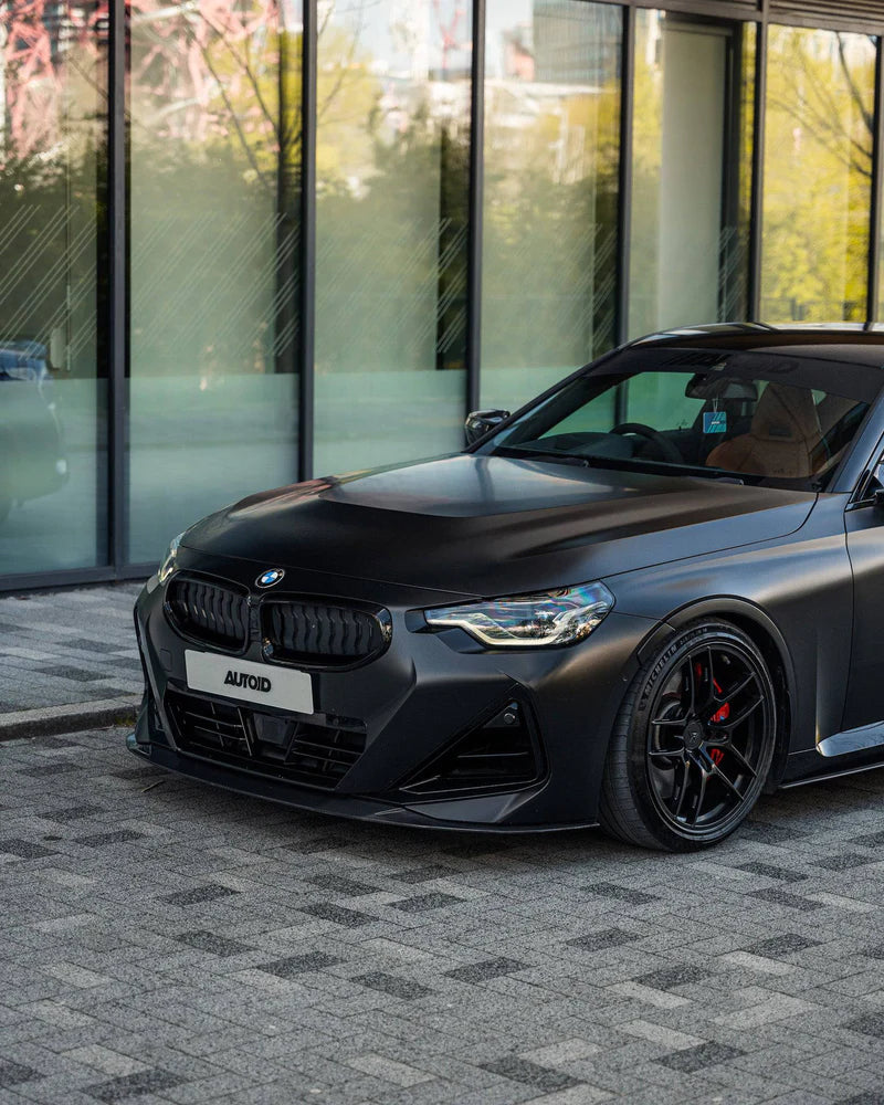 BMW 2 SERIES M SPORT & M240I G42 PRE-PREG CARBON FIBRE ID-01 FRONT SPLITTER BY TRE (2021 + ) - Carbon Splitter