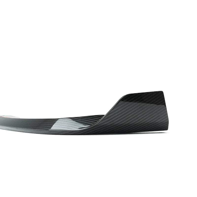 BMW G87 M2 TR87 CARBON FIBRE FRONT SPLITTER WITH WINGLETS BY TRE (2023 + ) - Carbon Splitter