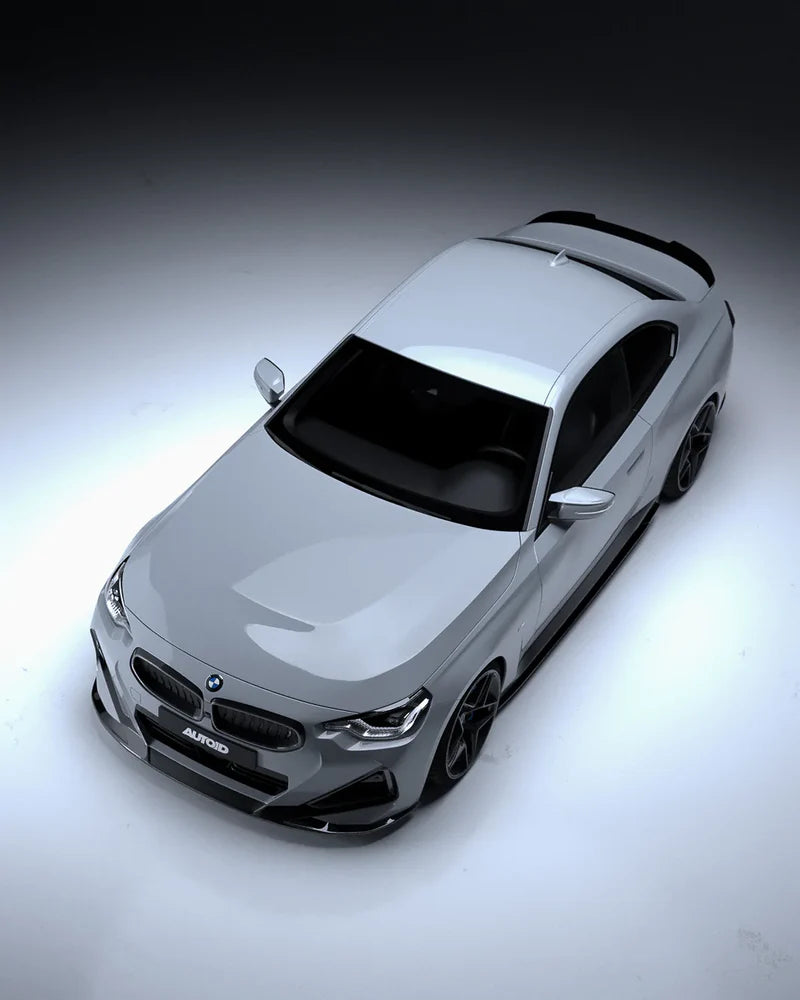 BMW 2 SERIES M SPORT & M240I G42 PRE-PREG CARBON FIBRE ID-01 FRONT SPLITTER BY TRE (2021 + ) - Carbon Splitter