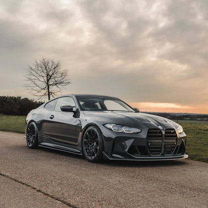 BMW M3 G80 G81 & BMW M4 G82 G83 Pre-Preg Carbon Fibre CSL Front Splitter by TRE (2021+) - Reinhart Autohaus