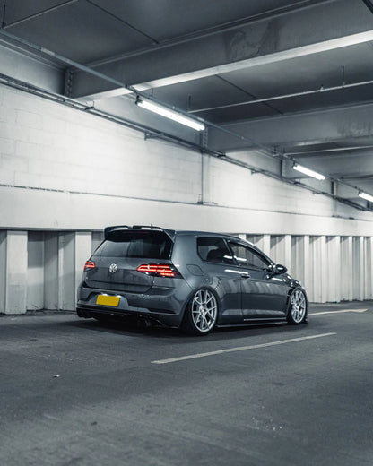 VW Golf R Mk7.5 EVO-1 Gloss Black Rear Diffuser by ZAERO (2017-2020) - Reinhart Autohaus